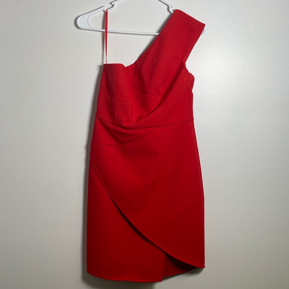 BCBG Maxazria Jewel Red Cocktail Dress